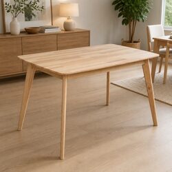 Durable Solid Wood Dining Table for Everyday Use