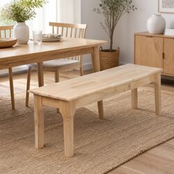 Practical Oak Dining Bench for Any Home