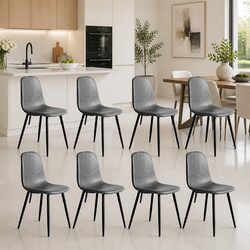 Dining Chairs Set of 8 for Everyday Use