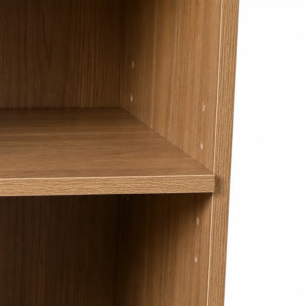 Rustic Sideboard Storage Cabinet MDF and Chipboard 80cm Natural