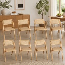 Practical Foldable Dining Chairs Set of 8 for Any Occasion