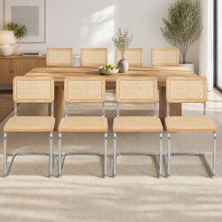 Versatile Rattan Dining Chairs Set of 8 for Any Setting