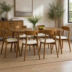 Functional Dining Chairs Set of 6 for Everyday Use