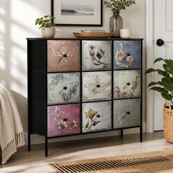 Functional 9 Drawer Chest for Everyday Use