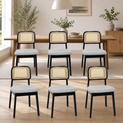 Practical 6-Piece Dining Chair Set for Everyday Use