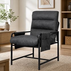 Functional Metal Frame Lounge Chair for Every Room