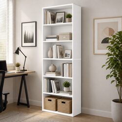Versatile 6 Tier Book Shelf for Every Corner of Your Home