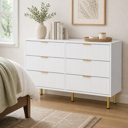 Functional 6 Drawer Storage for Home Organization