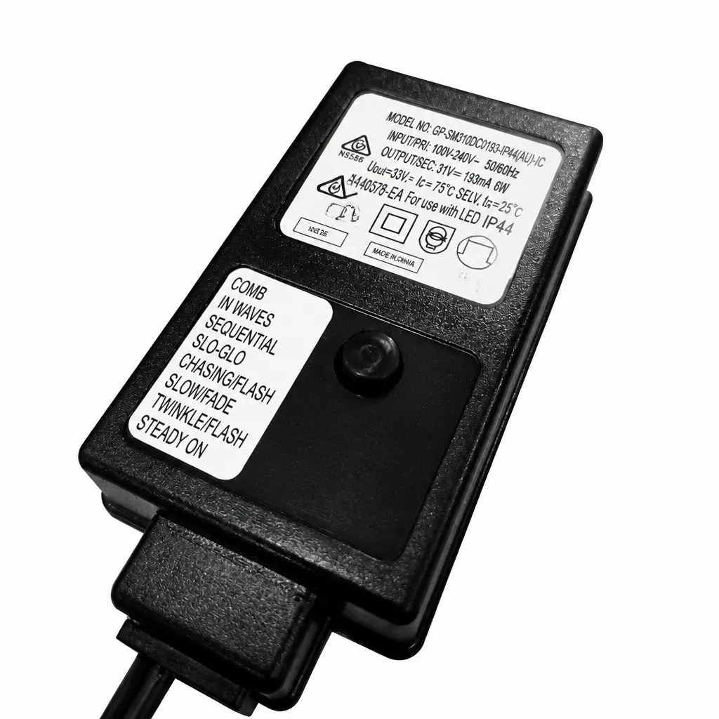 Curtain String Lights LED 300 Cool White Waterproof Indoor Outdoor