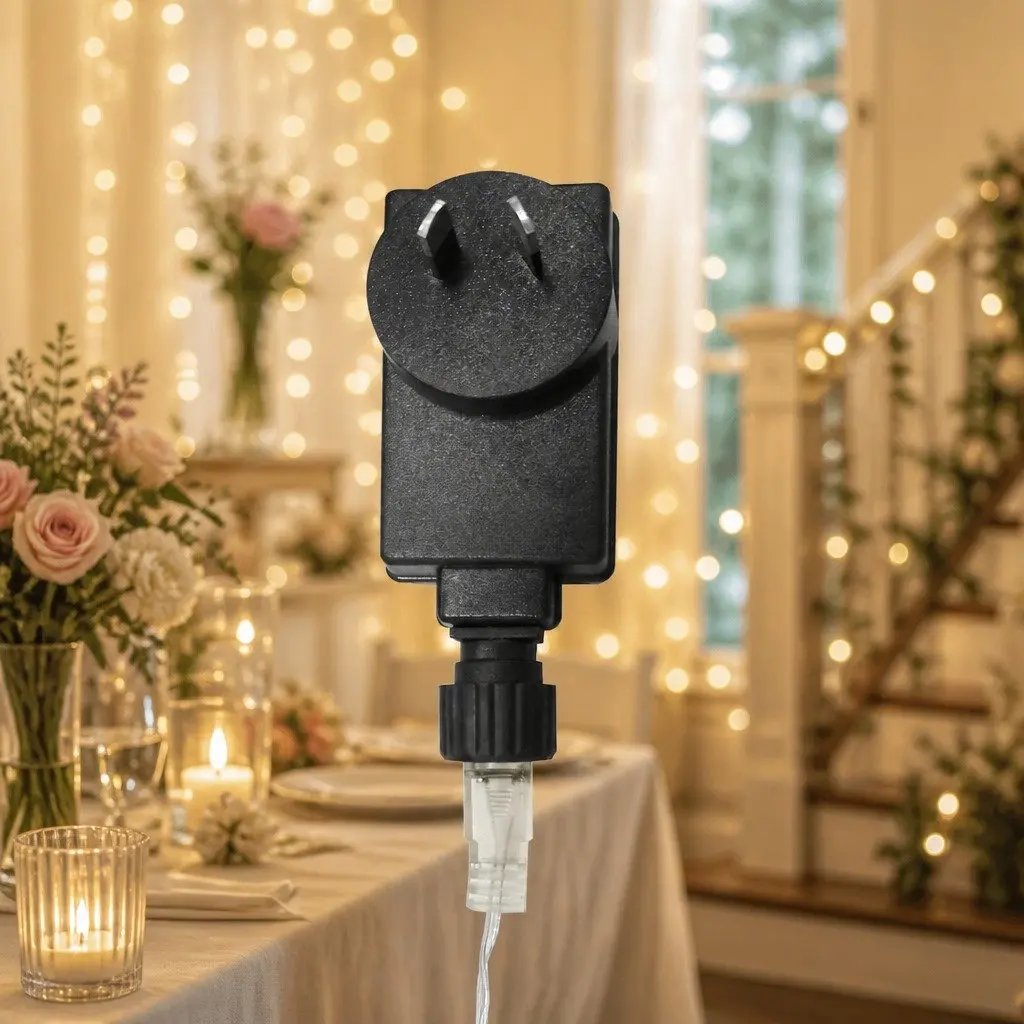 Curtain String Lights LED 300 Cool White Waterproof Indoor Outdoor