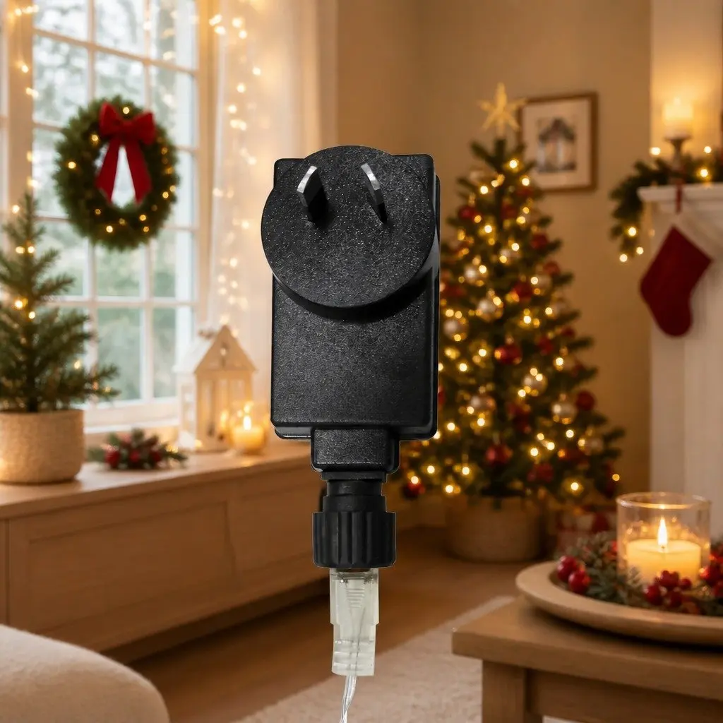 LED Curtain String Lights Waterproof PVC 300 Multi Colour Indoor Outdoor
