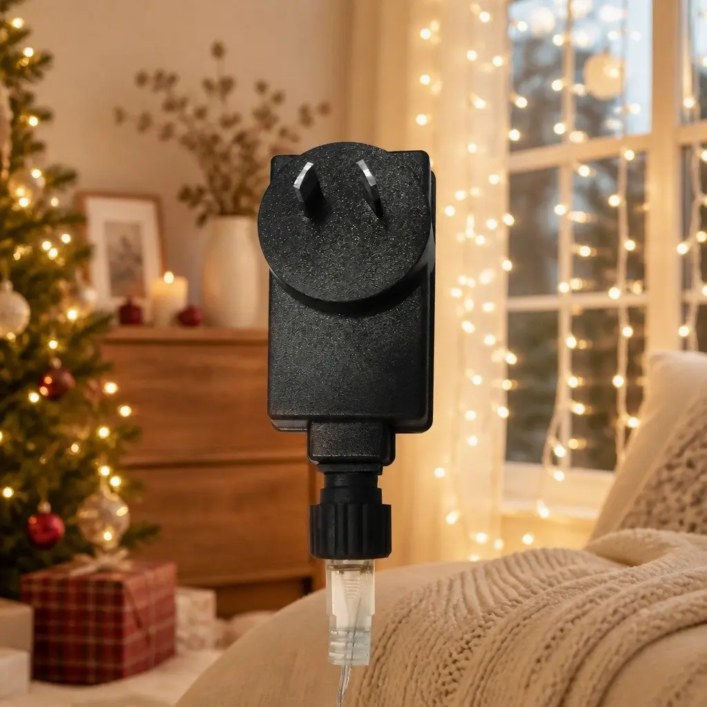 LED Curtain String Lights Cool White 500 Count Waterproof Indoor Outdoor 8 Lighting Modes