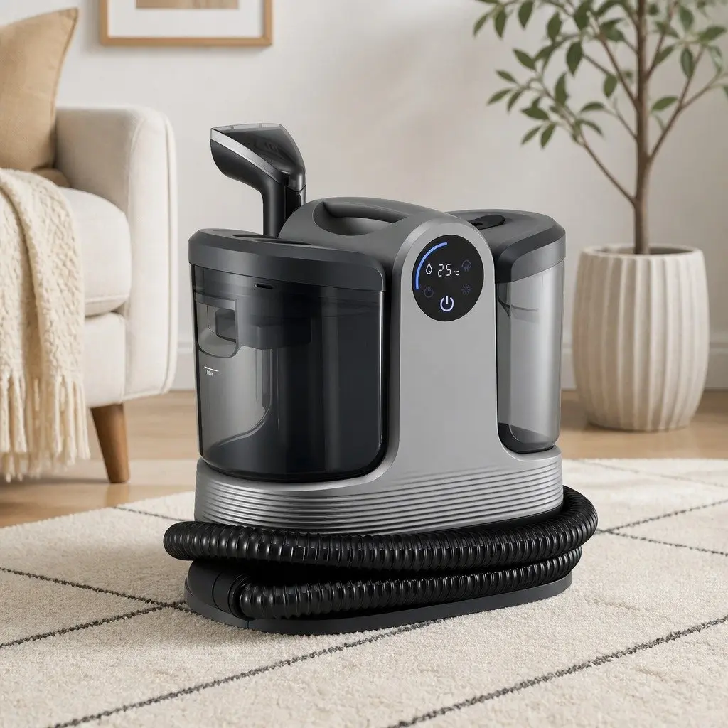 Carpet Washer Handheld Vacuum Cleaner 1700W Black