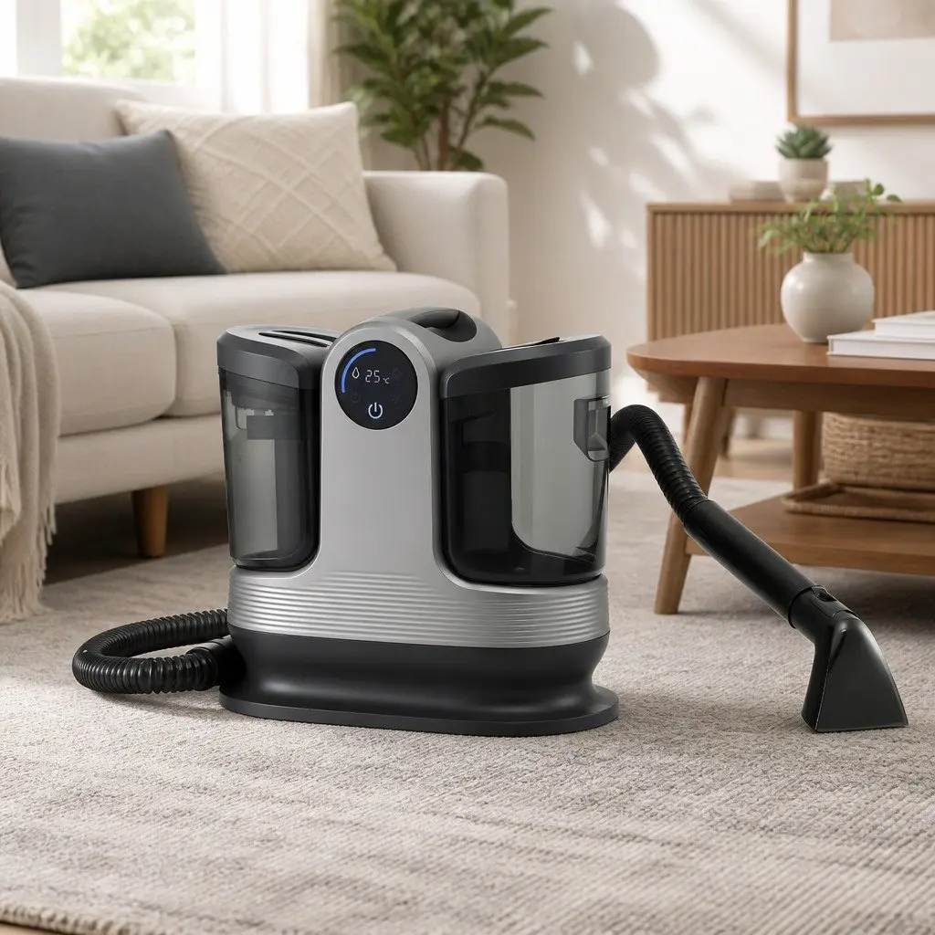 Carpet Washer Handheld Vacuum Cleaner 1700W Black