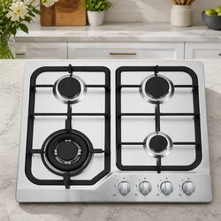 Versatile 60cm Gas Cooktop for Everyday Use