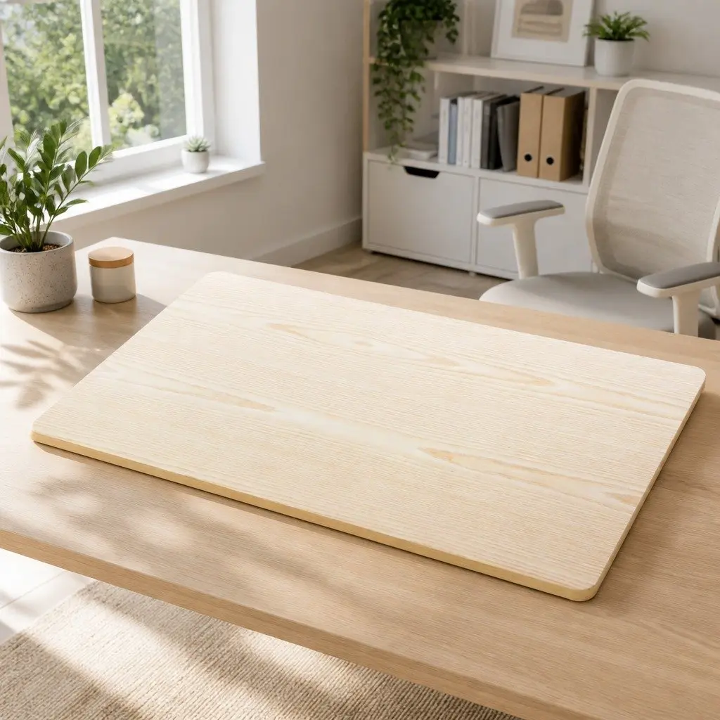 Standing Desk Top Particle Board 140cm White Oak