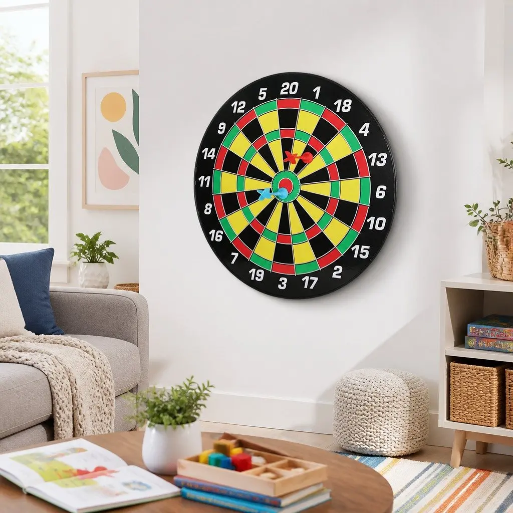 Magnetic Dartboard for Family Use