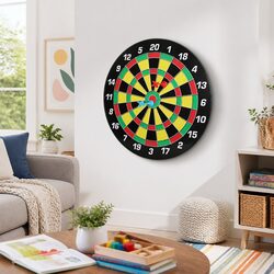 Practical Magnetic Dartboard for Family Use