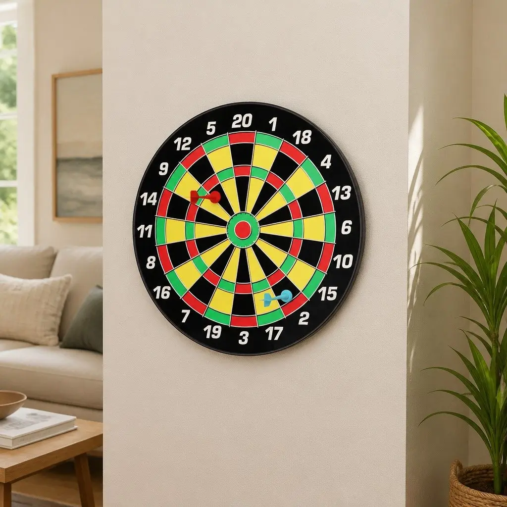 Magnetic Dartboard for Family Use