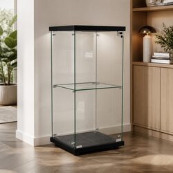 Versatile Glass Display Cabinet for Collectibles and Decor