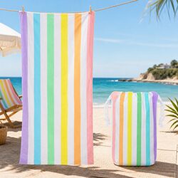 Versatile Beach Towel for Home and Travel
