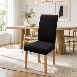 Practical Black Chair Covers for Home and Hospitality Use