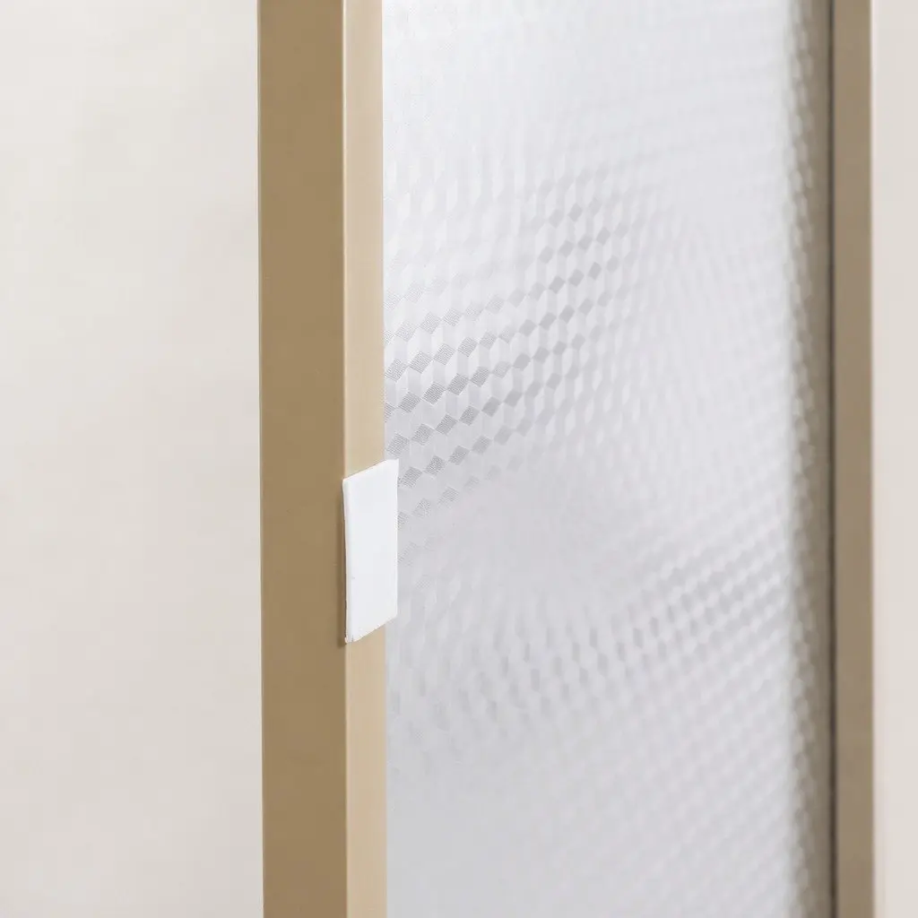 Full Length Mirror 120cm Aluminum Alloy Frame 2.6mm Float Glass Gold