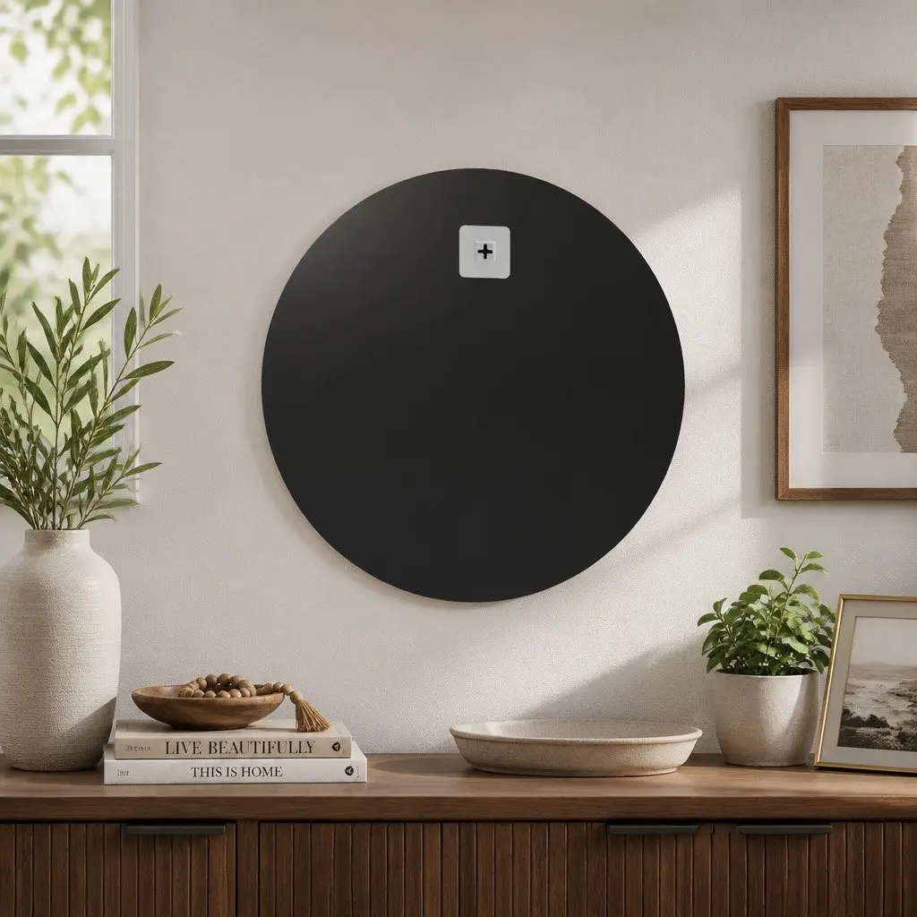 50cm Round Wall Mirror for Home Use