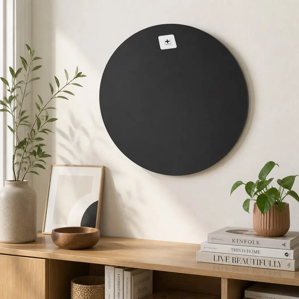 50cm Round Wall Mirror for Home Use