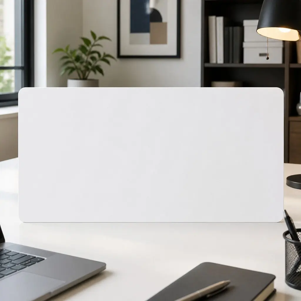 Height Adjustable Work Surface Electric White 120x60cm