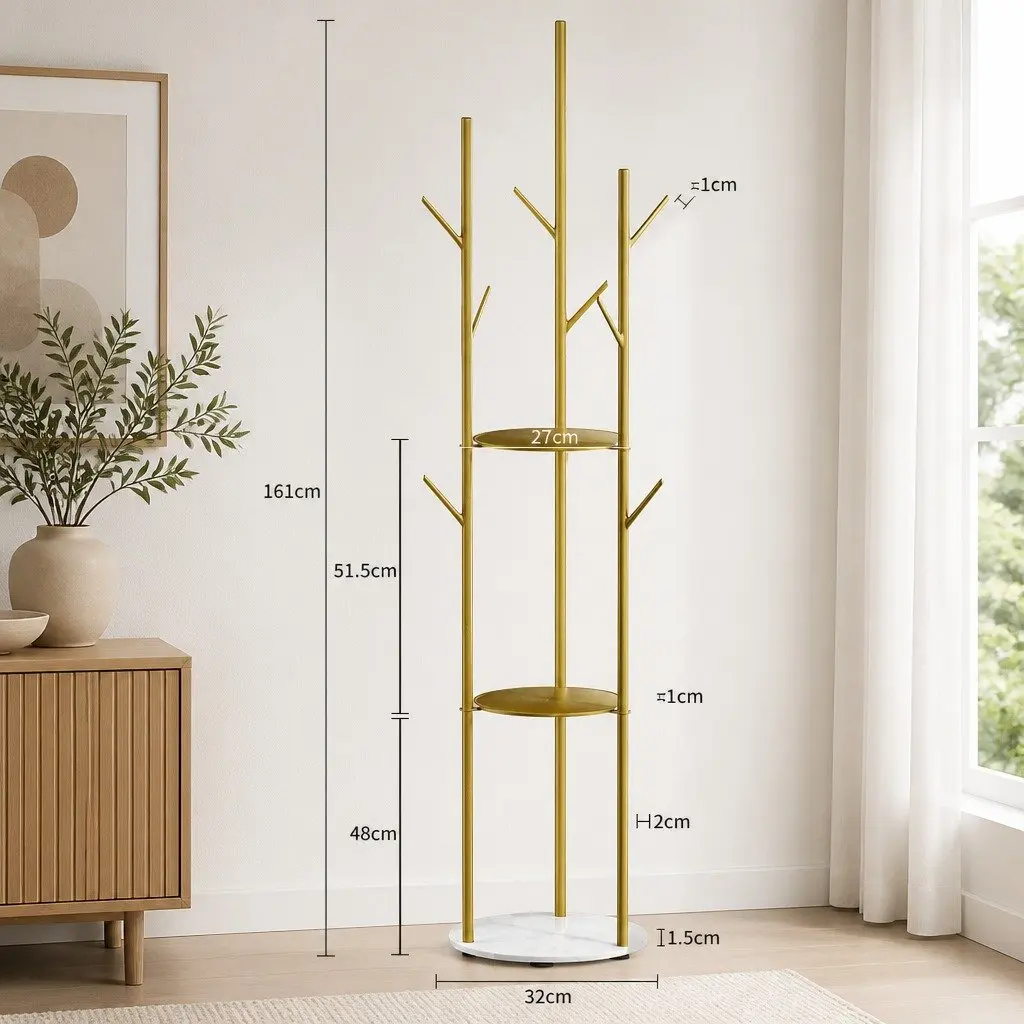 Coat Rack for Entryways and Small Spaces
