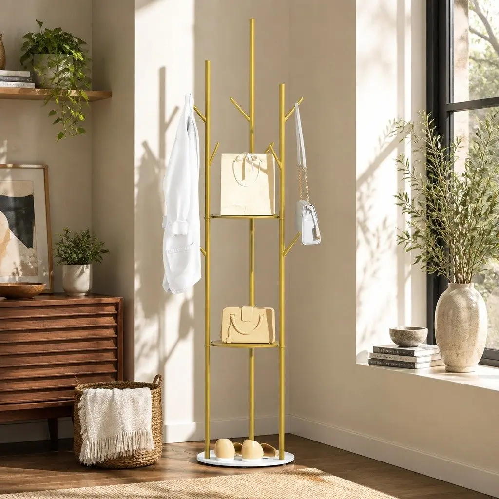 Coat Rack for Entryways and Small Spaces
