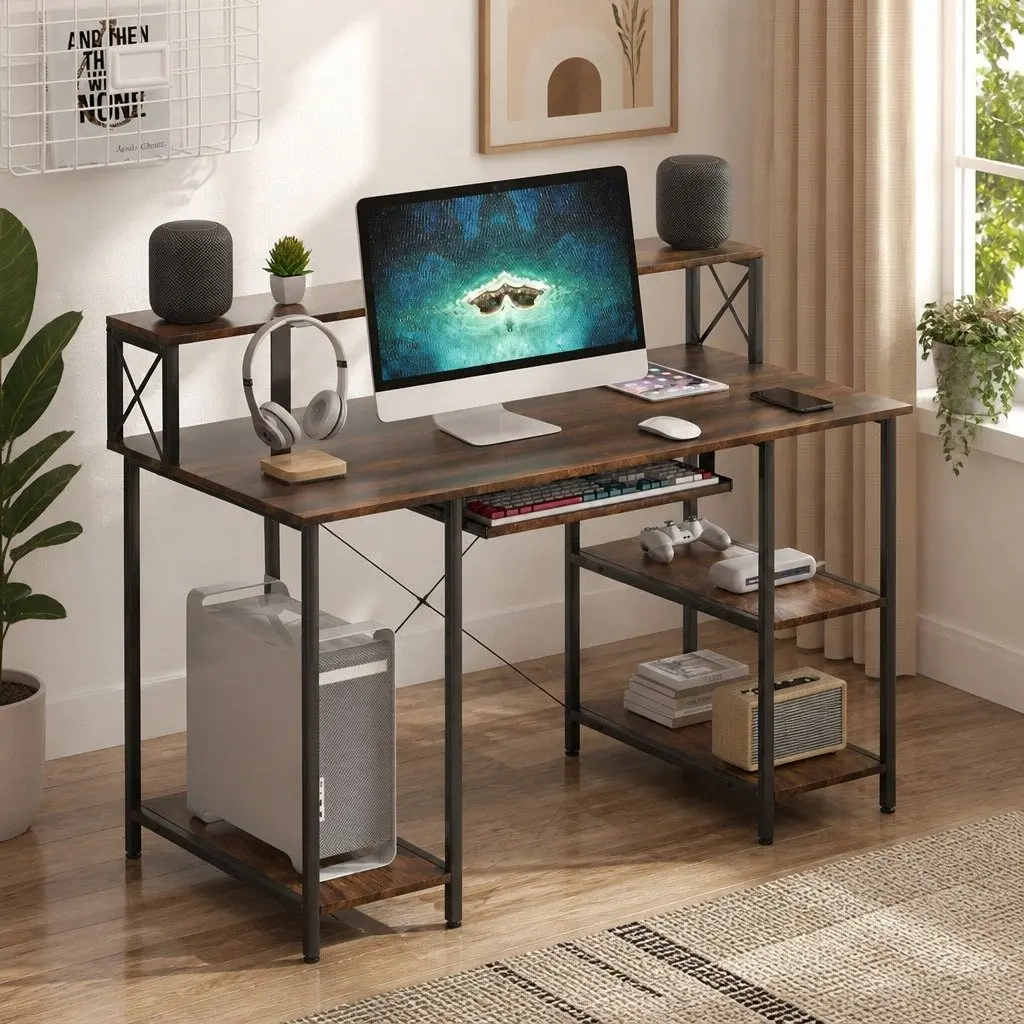 Desk for Home Office and Gaming Spaces