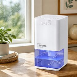 Versatile 1400ML Dehumidifier for Home Use