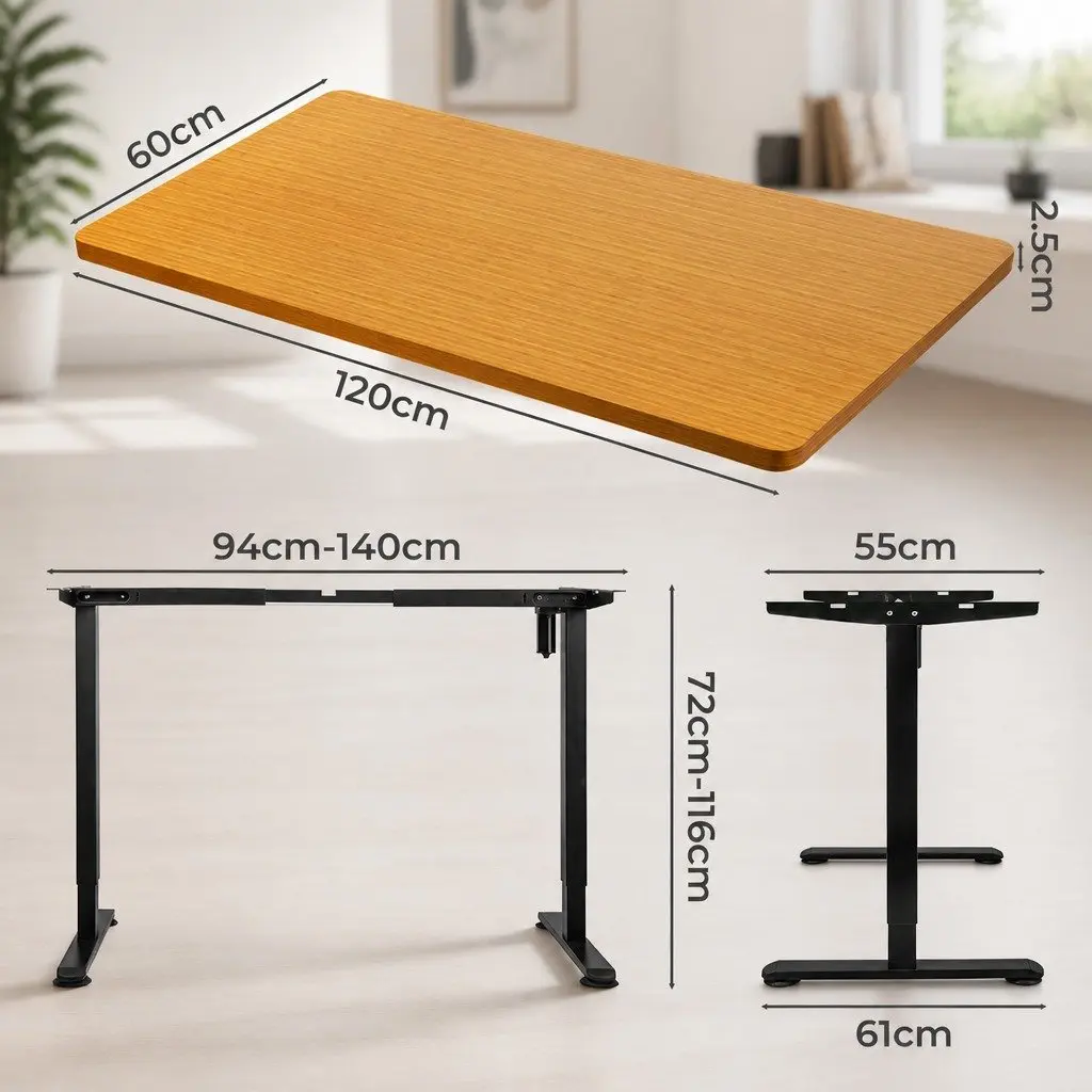 Motorised Desk Frame for Home and Office Use