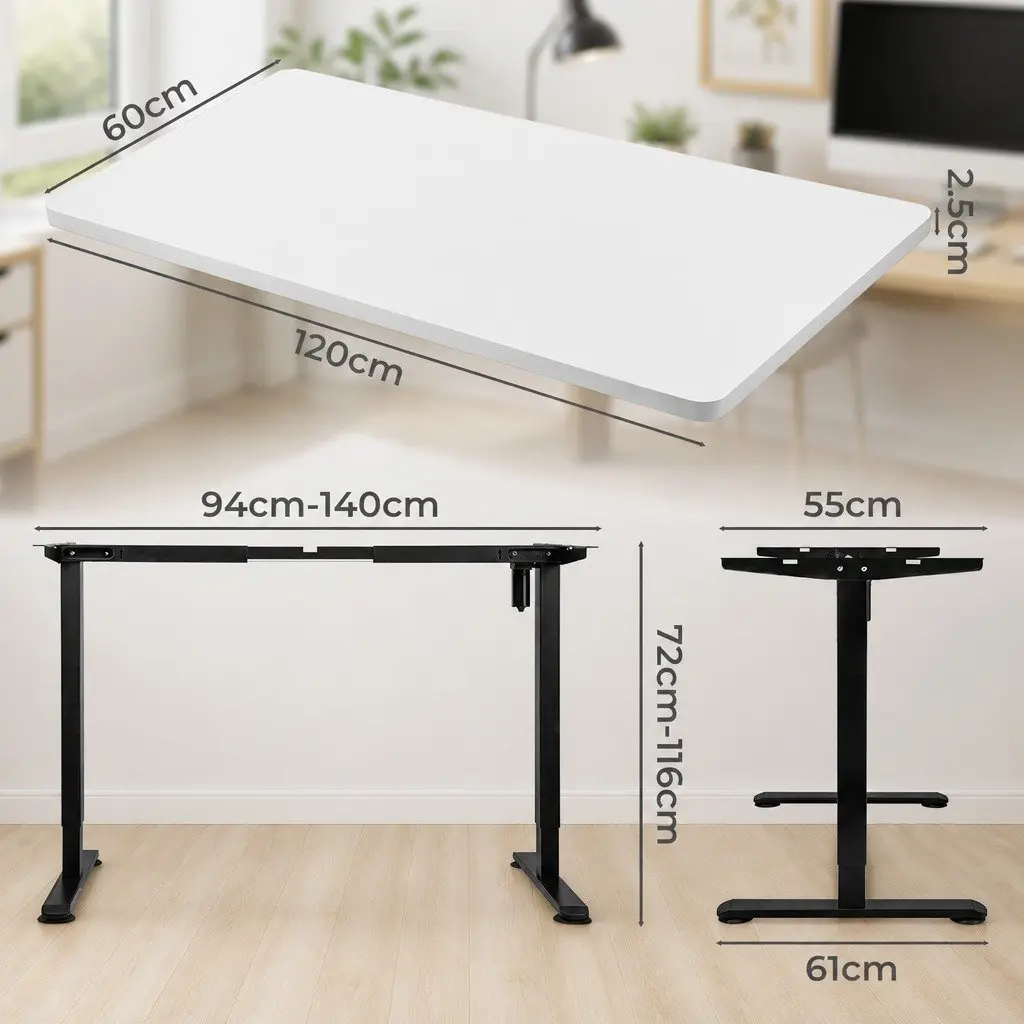 Electric Desk Frame for Home Office Spaces