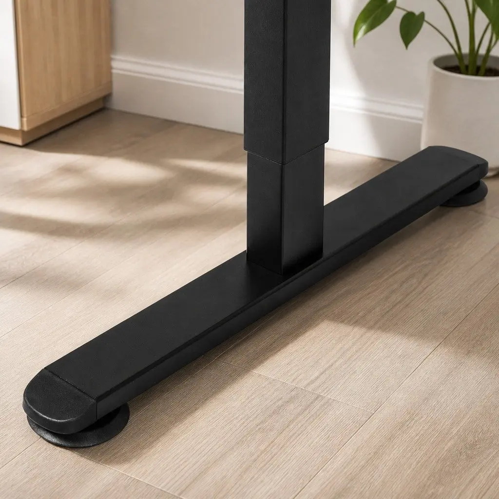 Adjustable Height Desk for Work or Home Use 140cm Black