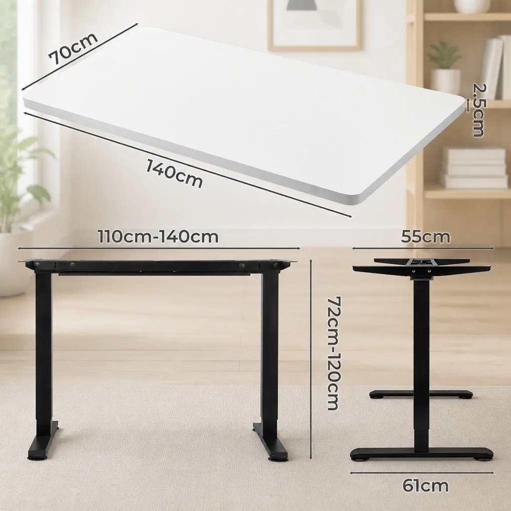 Electric Desk Frame for Home and Office Use