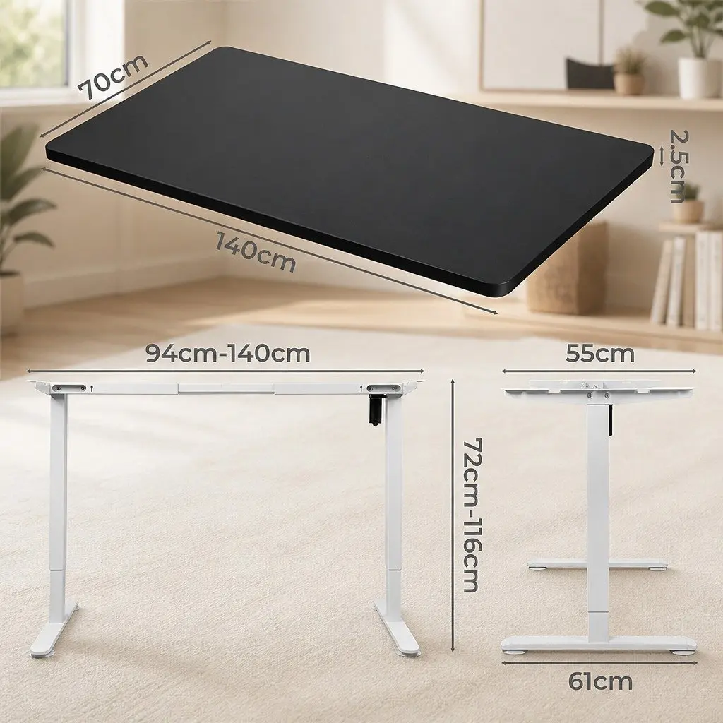 Adjustable Desk Frame for Home Office Use