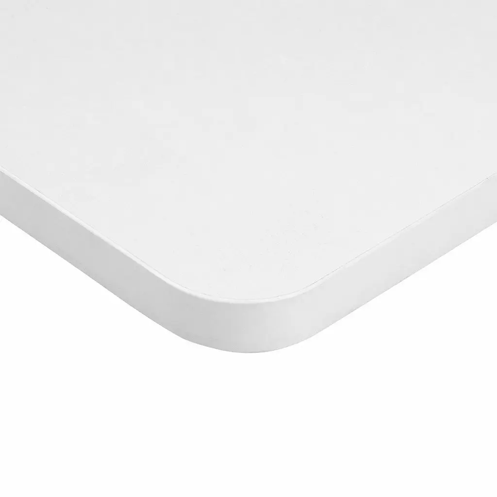 Motorised Standing Desk Adjustable Height 140cm White Electric Office Frame