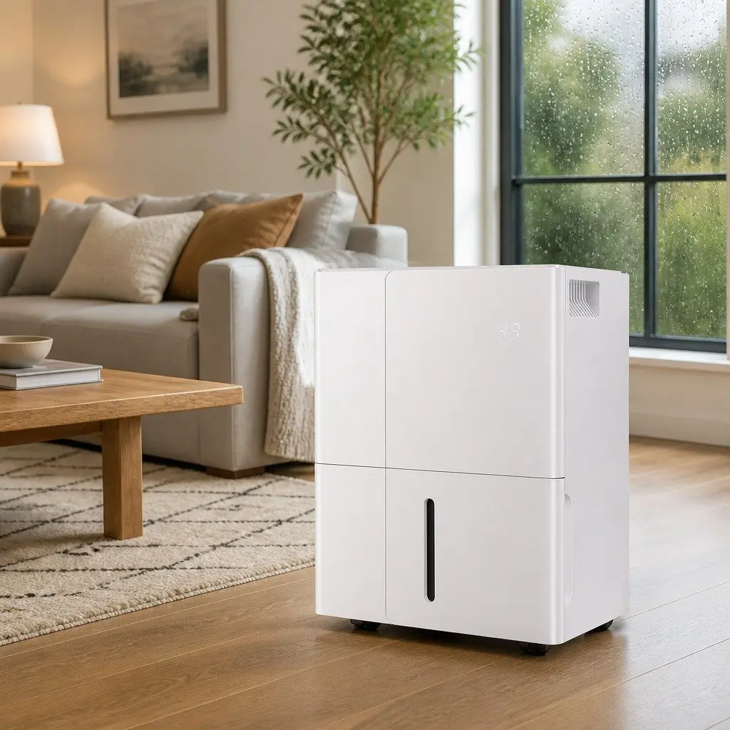 Dehumidifier 30L/Day Air Dryer White Portable Mould Moisture Home Room Tank