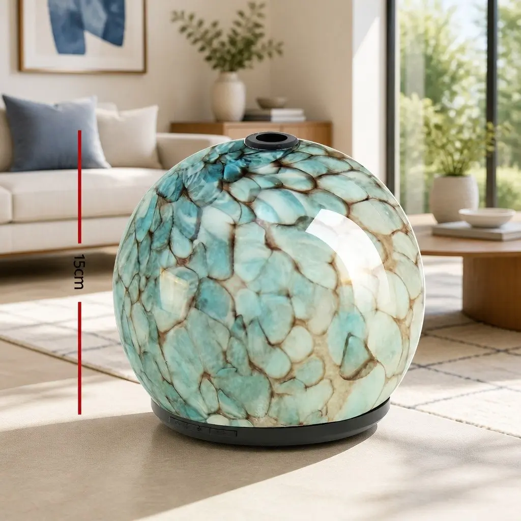 Aroma Diffuser Ultrasonic 240ml Blue Essential Oil Humidifier