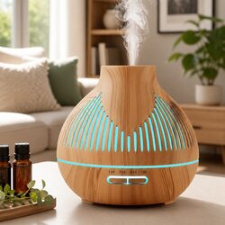 Versatile 400ml Ultrasonic Aroma Diffuser for Every Room