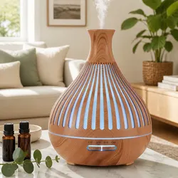 Versatile Aroma Diffuser & Humidifier 400ml for Home