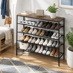 5-Tier Shoe Rack for Home Organization
