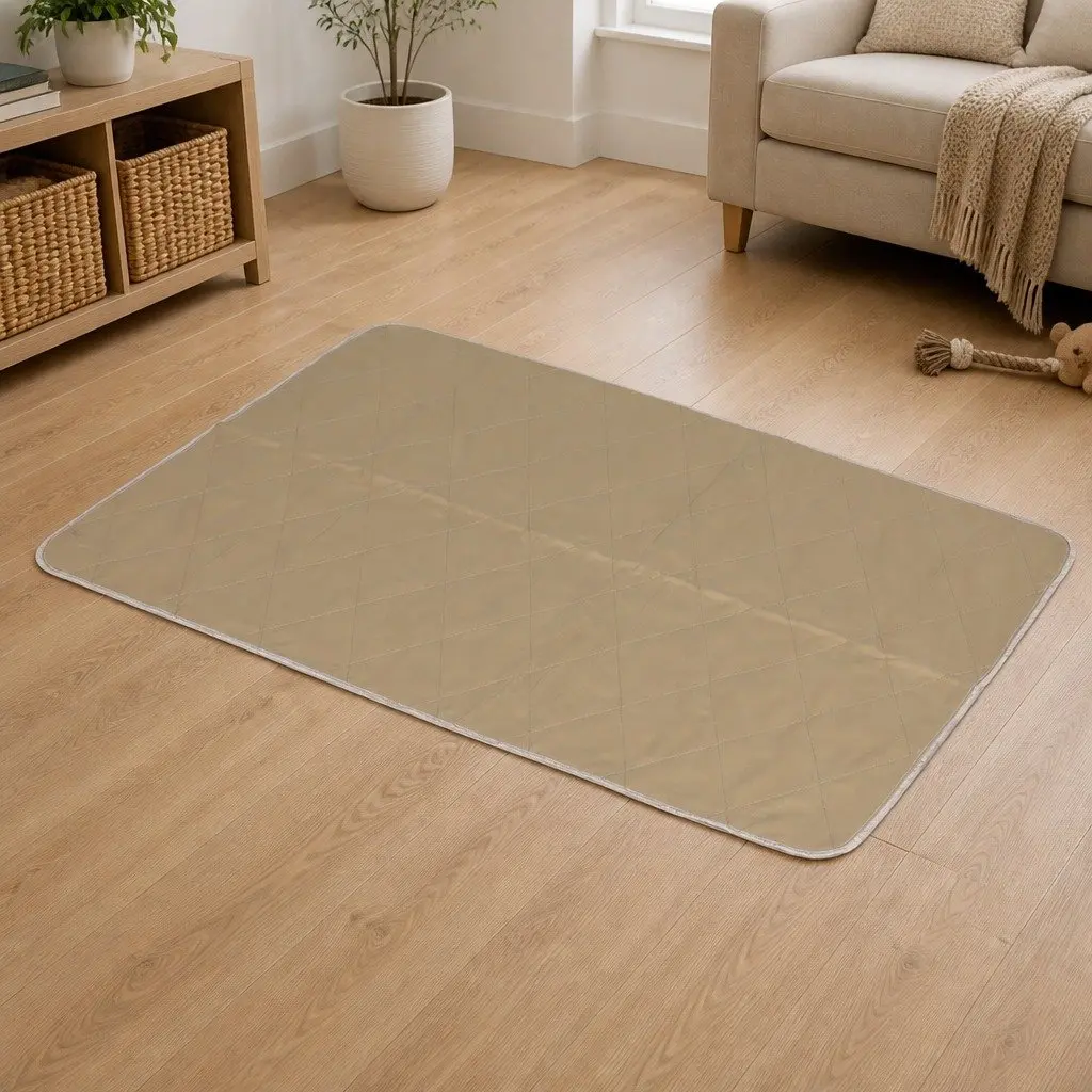 Washable Waterproof Pet Pads Polyester 60x90cm Reusable Dog Puppy Cat Pee Training Mats