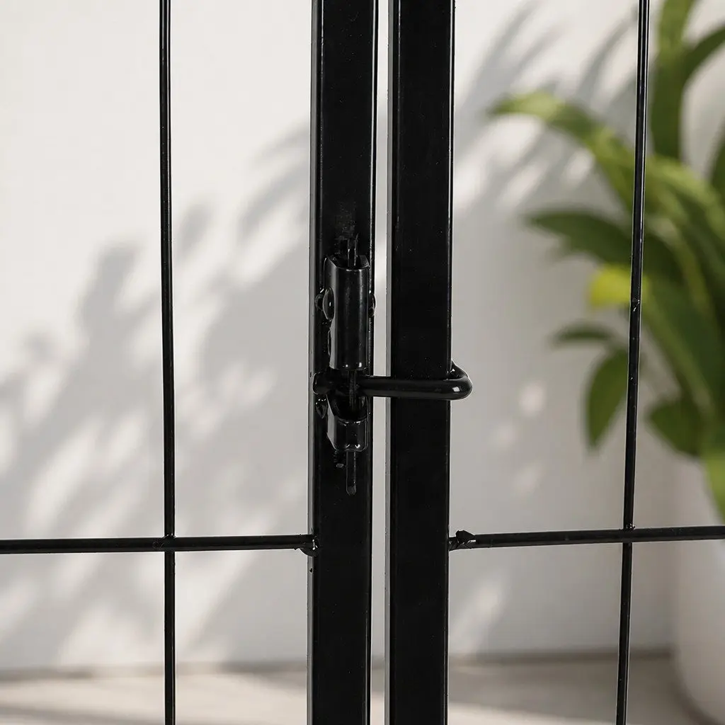 8 Panel Pet Playpen for Home and Outdoors