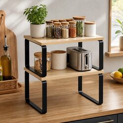 Functional Kitchen Shelf Rack Set: Organize Your Space