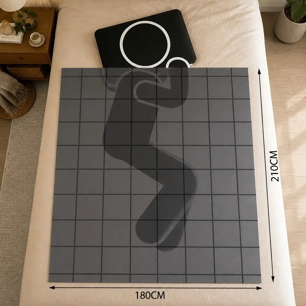 Goose Down Feather Quilt Double 500GSM Lightweight Breathable White Cotton Cover