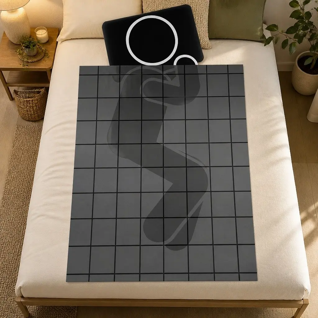 Single Goose Down Feather Quilt 500GSM Cotton Cover 140cm x 210cm White